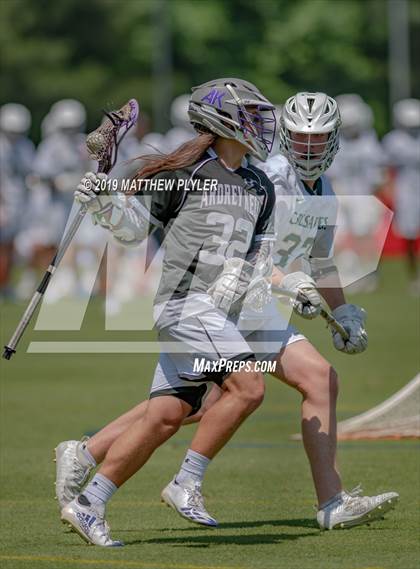 Thumbnail 3 in Ardrey Kell vs. Cardinal Gibbons (NCHSAA 4A Final) photogallery.