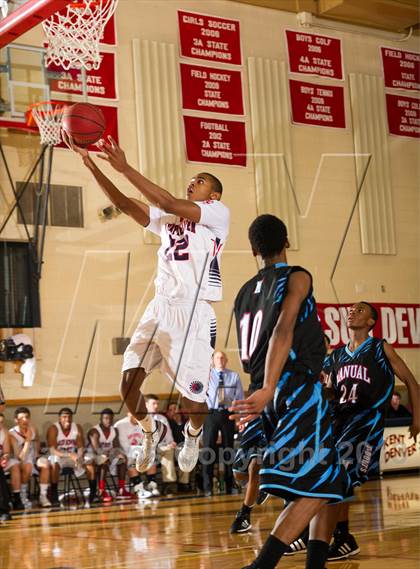 Thumbnail 1 in Manual @ Kent Denver (CHSAA 3A Metro League Quarterfinals) photogallery.