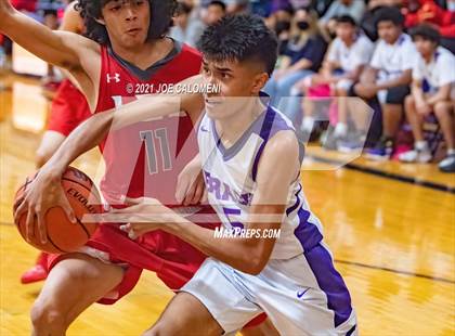 Thumbnail 2 in Lee vs Brackenridge (SAISD Boys Basketball Tournament) photogallery.