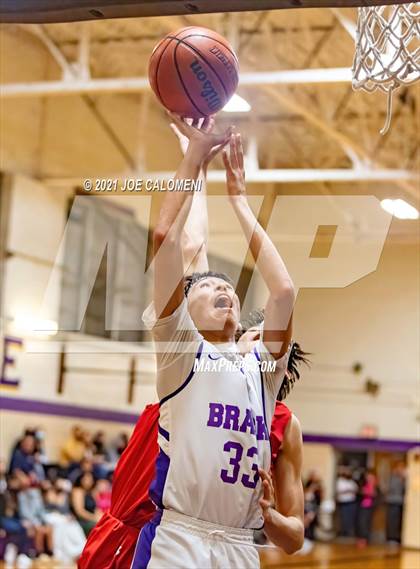 Thumbnail 1 in Lee vs Brackenridge (SAISD Boys Basketball Tournament) photogallery.