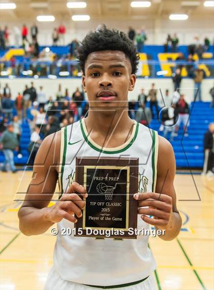 Thumbnail 2 in Sierra Canyon vs. Moreau Catholic (Prep 2 Prep Tip-Off Classic) photogallery.