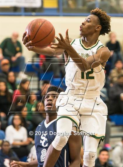 Thumbnail 3 in Sierra Canyon vs. Moreau Catholic (Prep 2 Prep Tip-Off Classic) photogallery.