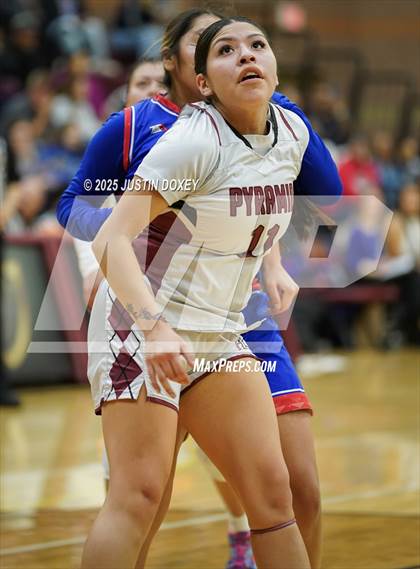 Thumbnail 2 in McDermitt vs Pyramid Lake (NIAA Class 1A State Quarterfinals) photogallery.