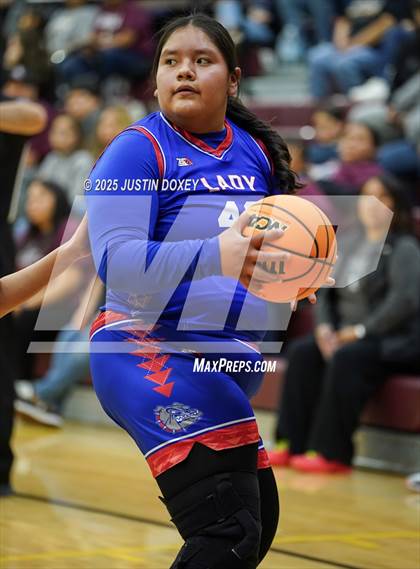 Thumbnail 3 in McDermitt vs Pyramid Lake (NIAA Class 1A State Quarterfinals) photogallery.