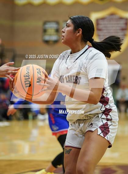 Thumbnail 1 in McDermitt vs Pyramid Lake (NIAA Class 1A State Quarterfinals) photogallery.