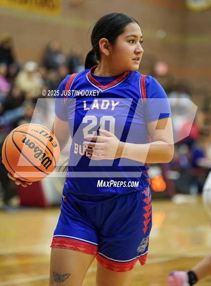 Thumbnail 3 in McDermitt vs Pyramid Lake (NIAA Class 1A State Quarterfinals) photogallery.