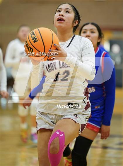 Thumbnail 1 in McDermitt vs Pyramid Lake (NIAA Class 1A State Quarterfinals) photogallery.