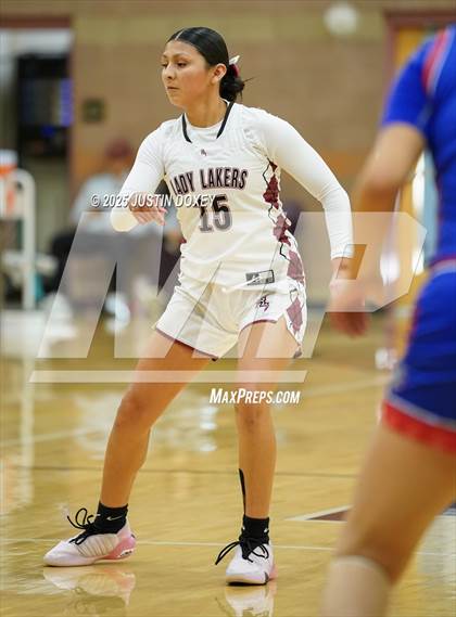 Thumbnail 3 in McDermitt vs Pyramid Lake (NIAA Class 1A State Quarterfinals) photogallery.