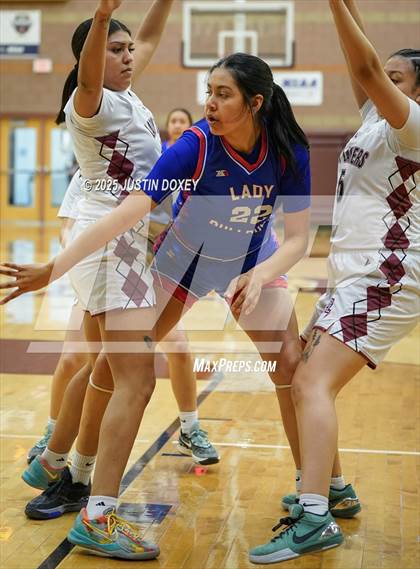 Thumbnail 1 in McDermitt vs Pyramid Lake (NIAA Class 1A State Quarterfinals) photogallery.