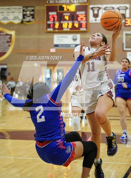 Thumbnail 1 in McDermitt vs Pyramid Lake (NIAA Class 1A State Quarterfinals) photogallery.