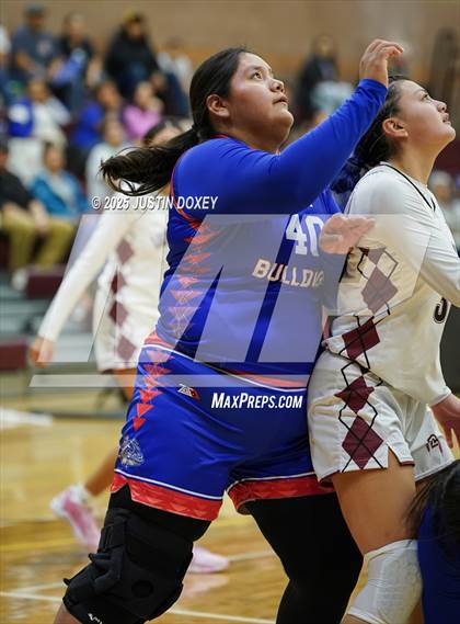 Thumbnail 3 in McDermitt vs Pyramid Lake (NIAA Class 1A State Quarterfinals) photogallery.