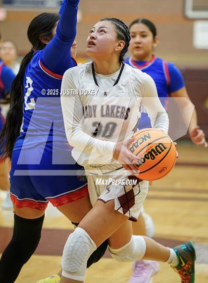 Thumbnail 2 in McDermitt vs Pyramid Lake (NIAA Class 1A State Quarterfinals) photogallery.