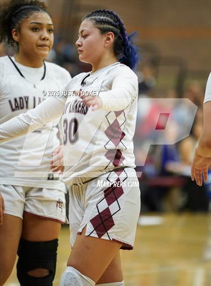Thumbnail 3 in McDermitt vs Pyramid Lake (NIAA Class 1A State Quarterfinals) photogallery.