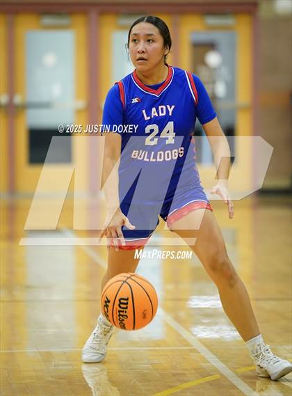 Thumbnail 2 in McDermitt vs Pyramid Lake (NIAA Class 1A State Quarterfinals) photogallery.