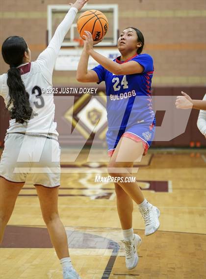Thumbnail 1 in McDermitt vs Pyramid Lake (NIAA Class 1A State Quarterfinals) photogallery.