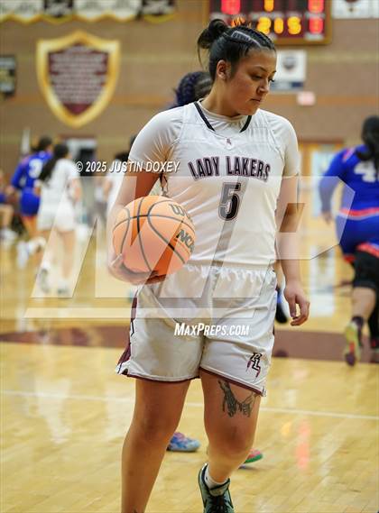 Thumbnail 2 in McDermitt vs Pyramid Lake (NIAA Class 1A State Quarterfinals) photogallery.