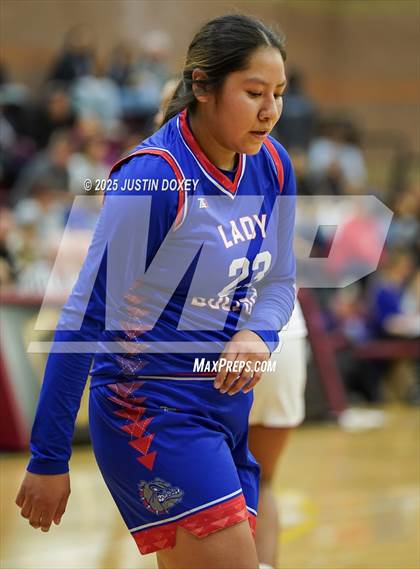 Thumbnail 3 in McDermitt vs Pyramid Lake (NIAA Class 1A State Quarterfinals) photogallery.