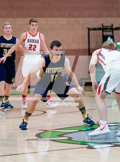 Thumbnail 1 in Kanab vs. Enterprise (Bulldog Invitational) photogallery.