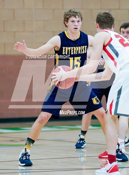 Thumbnail 3 in Kanab vs. Enterprise (Bulldog Invitational) photogallery.