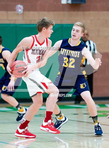 Thumbnail 1 in Kanab vs. Enterprise (Bulldog Invitational) photogallery.