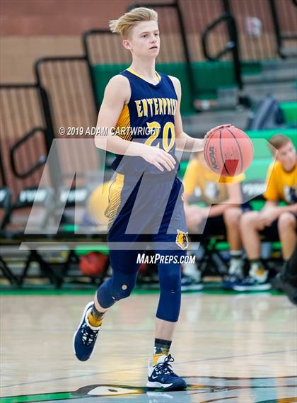 Thumbnail 1 in Kanab vs. Enterprise (Bulldog Invitational) photogallery.