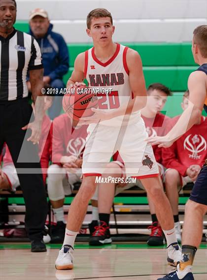 Thumbnail 1 in Kanab vs. Enterprise (Bulldog Invitational) photogallery.