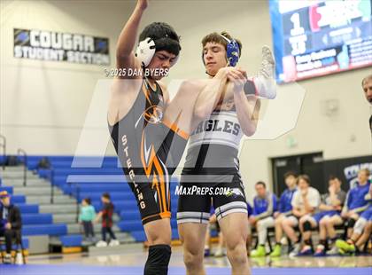 Thumbnail 1 in Dayspring Christian Academy vs Sterling (Resurrection Christian Tri) photogallery.