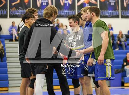 Thumbnail 2 in Dayspring Christian Academy vs Sterling (Resurrection Christian Tri) photogallery.