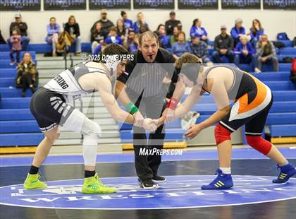 Thumbnail 2 in Dayspring Christian Academy vs Sterling (Resurrection Christian Tri) photogallery.