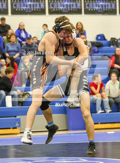 Thumbnail 3 in Dayspring Christian Academy vs Sterling (Resurrection Christian Tri) photogallery.