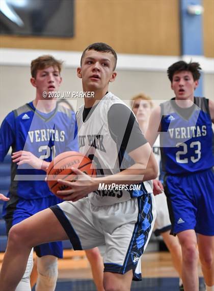 Thumbnail 1 in Round Rock HomeSchool vs Veritas Academy (St. Dominic Savio Tournament) photogallery.