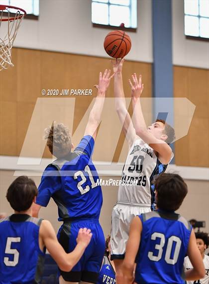 Thumbnail 3 in Round Rock HomeSchool vs Veritas Academy (St. Dominic Savio Tournament) photogallery.