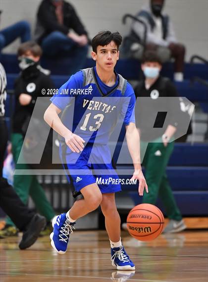 Thumbnail 3 in Round Rock HomeSchool vs Veritas Academy (St. Dominic Savio Tournament) photogallery.
