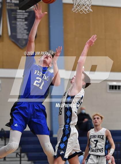 Thumbnail 3 in Round Rock HomeSchool vs Veritas Academy (St. Dominic Savio Tournament) photogallery.