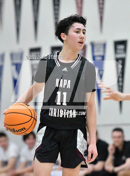 Thumbnail 3 in Napa Christian @ Valley Christian (CIF NorCal D6 Playoff) photogallery.