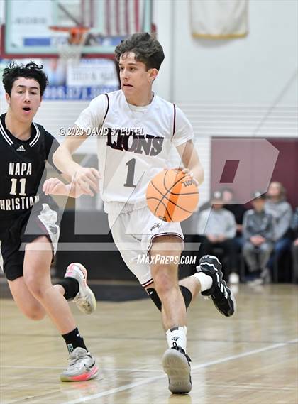 Thumbnail 3 in Napa Christian @ Valley Christian (CIF NorCal D6 Playoff) photogallery.