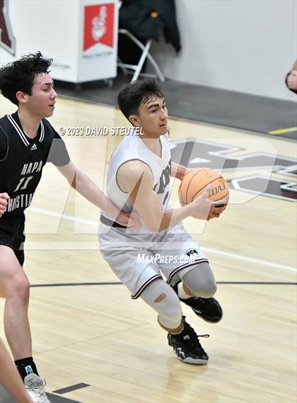 Thumbnail 3 in Napa Christian @ Valley Christian (CIF NorCal D6 Playoff) photogallery.