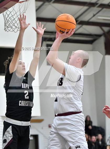 Thumbnail 3 in Napa Christian @ Valley Christian (CIF NorCal D6 Playoff) photogallery.