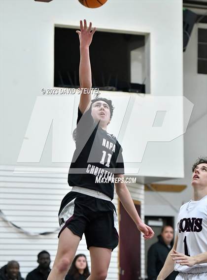Thumbnail 2 in Napa Christian @ Valley Christian (CIF NorCal D6 Playoff) photogallery.