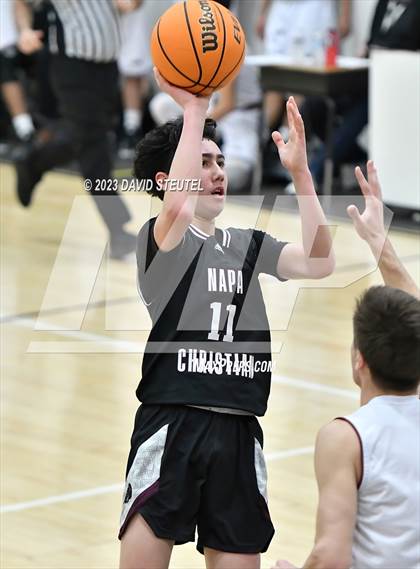Thumbnail 1 in Napa Christian @ Valley Christian (CIF NorCal D6 Playoff) photogallery.