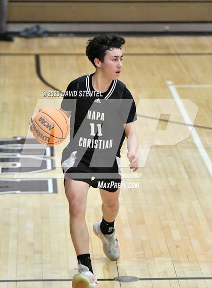 Thumbnail 2 in Napa Christian @ Valley Christian (CIF NorCal D6 Playoff) photogallery.