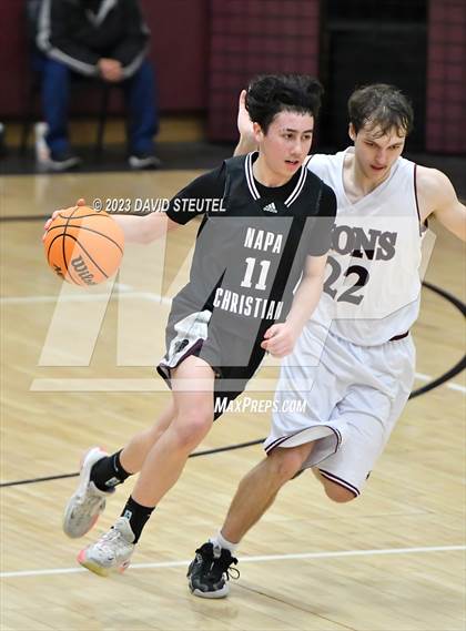 Thumbnail 2 in Napa Christian @ Valley Christian (CIF NorCal D6 Playoff) photogallery.