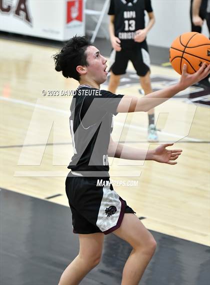 Thumbnail 1 in Napa Christian @ Valley Christian (CIF NorCal D6 Playoff) photogallery.