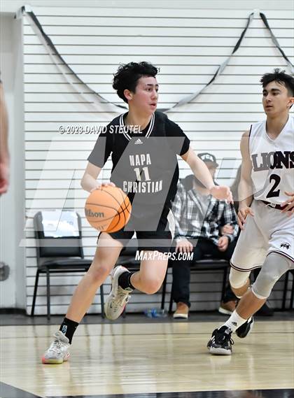 Thumbnail 1 in Napa Christian @ Valley Christian (CIF NorCal D6 Playoff) photogallery.