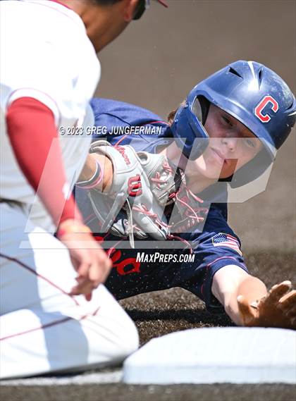 Thumbnail 1 in Cardinal Newman vs. Campolindo (CIF NCS D3 Championship) photogallery.