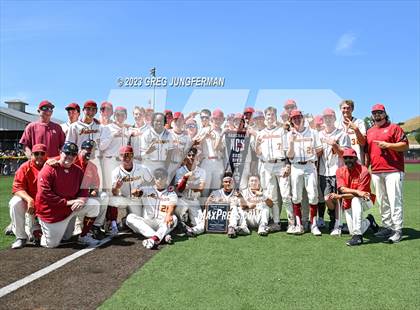 Thumbnail 3 in Cardinal Newman vs. Campolindo (CIF NCS D3 Championship) photogallery.