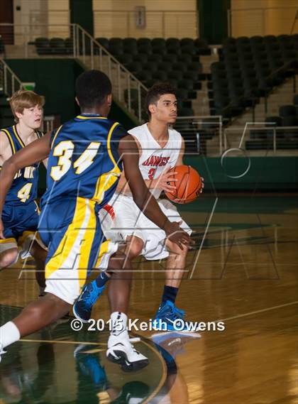 Thumbnail 2 in McKinney North vs. St. Mark's (Prosper ISD Tournament) photogallery.