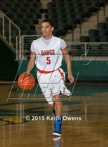 Thumbnail 3 in McKinney North vs. St. Mark's (Prosper ISD Tournament) photogallery.