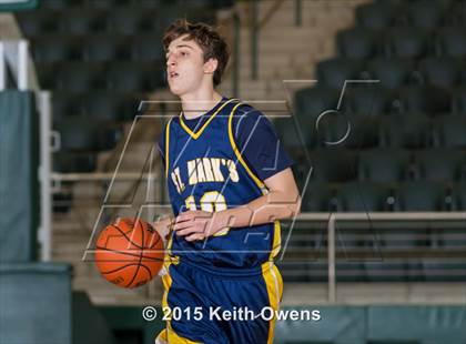 Thumbnail 2 in McKinney North vs. St. Mark's (Prosper ISD Tournament) photogallery.