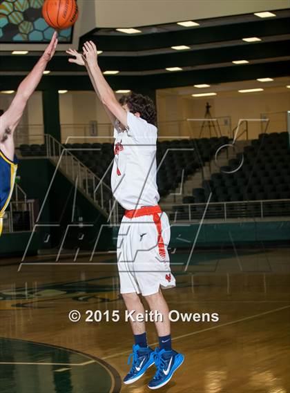 Thumbnail 3 in McKinney North vs. St. Mark's (Prosper ISD Tournament) photogallery.
